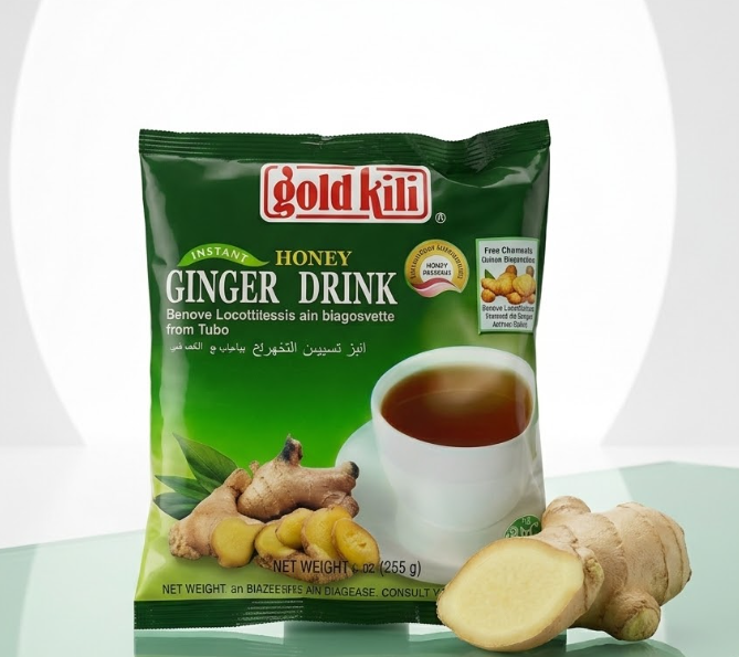 Gold Kili Instant Honey Ginger Drink