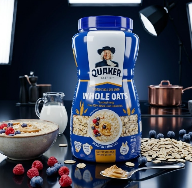 Quaker Whole Oats – 900g