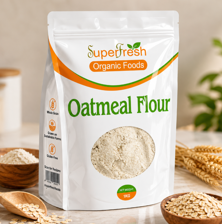 SuperFresh Organic Foods Oatmeal Flour – 1kg