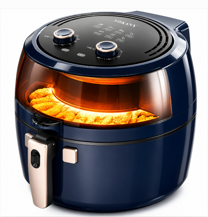 Electric Healthy Air Deep Fryer Oven Touch Screen Digital Display