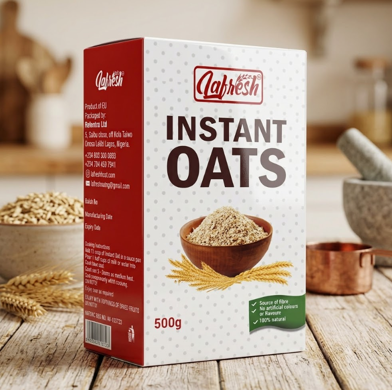 Lafresh Instant Oats – 500g