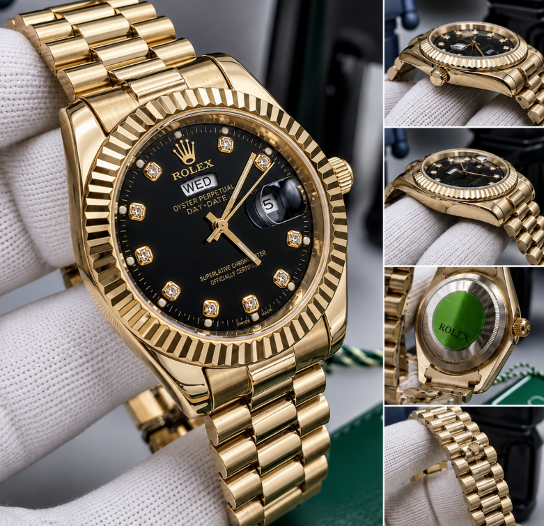 Presidential-Style Luxury Wristwatch
