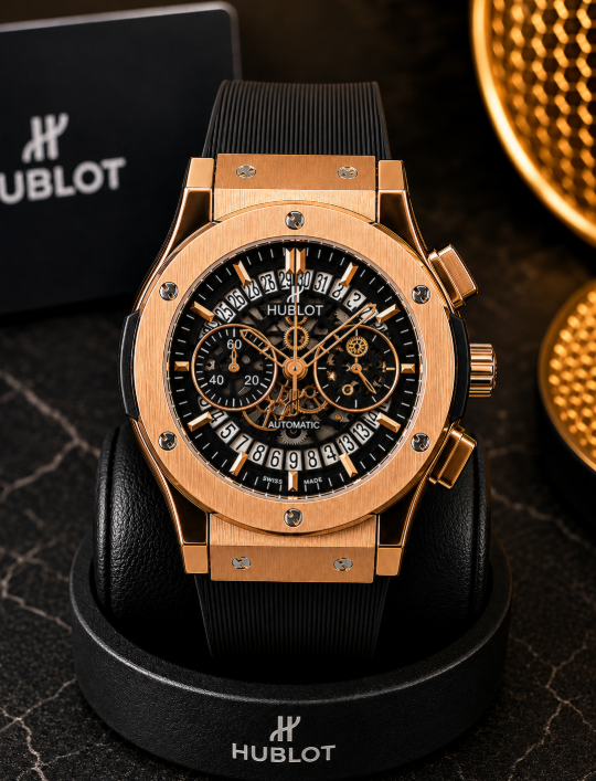 Hublot Classic Fusion Aerofusion Chronograph King Gold