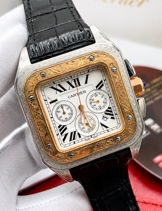 Cartier Santos 100 XL Chronograph