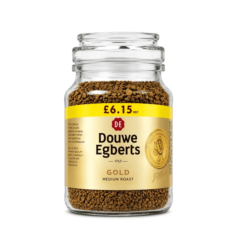 Douwe Egberts Pure Gold Medium Roast Instant Coffee