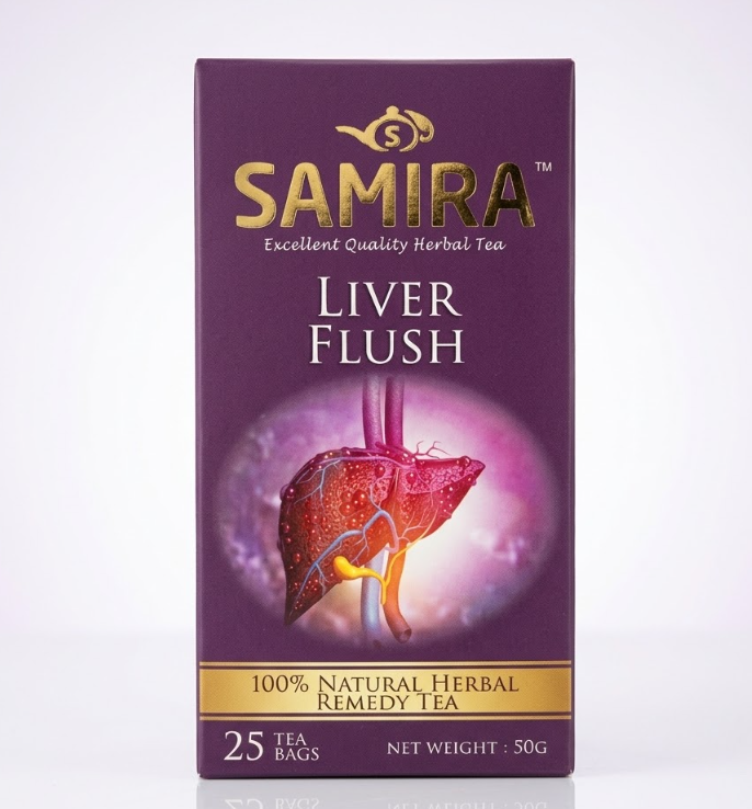 Samira Liver Flush Herbal Tea – 25 Tea Bags