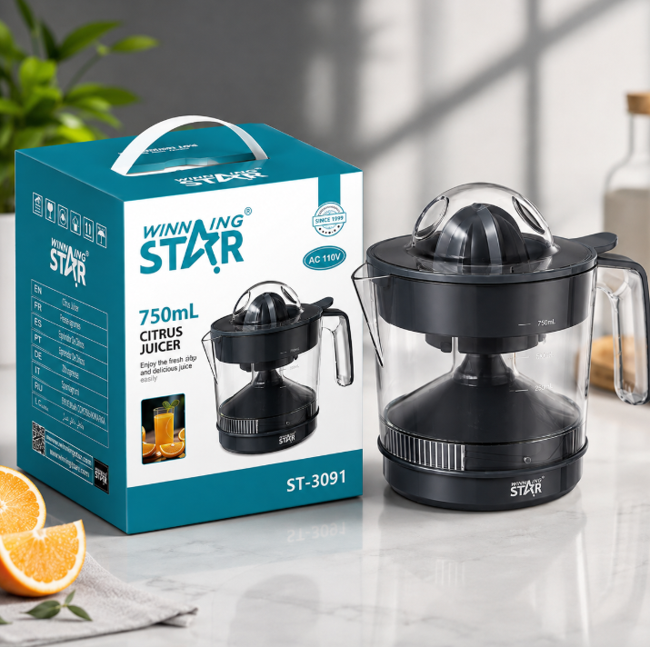 Winning Star ST-5579 Electric Citrus Juicer – 750ml