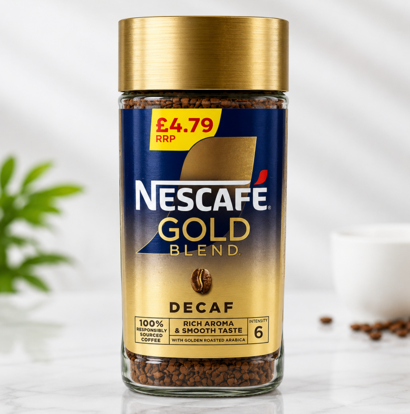 Nescafé Gold Blend Decaf Instant Coffee