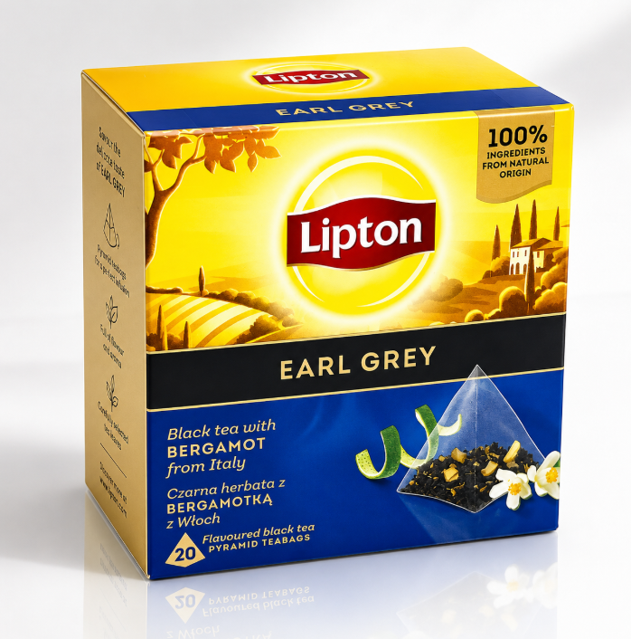 Lipton Earl Grey Black Tea with Bergamot