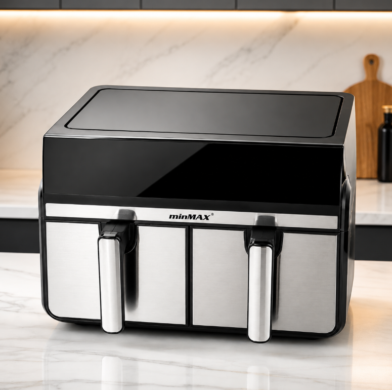 Minmax New Model Dual Pot Air Fryer 6 by 6L