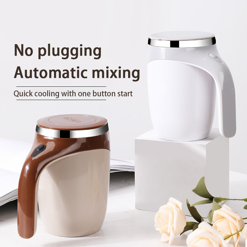Automatic Self-Stirring Magnetic Mug