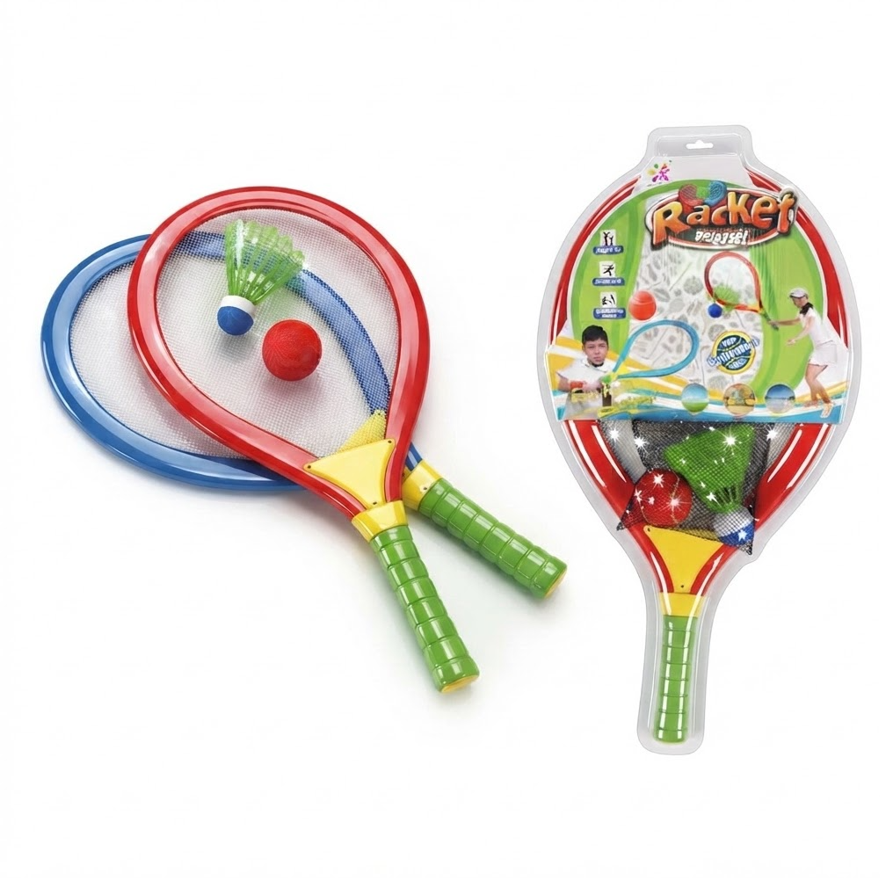 Children's Giant Tennis & Badminton Racket Set