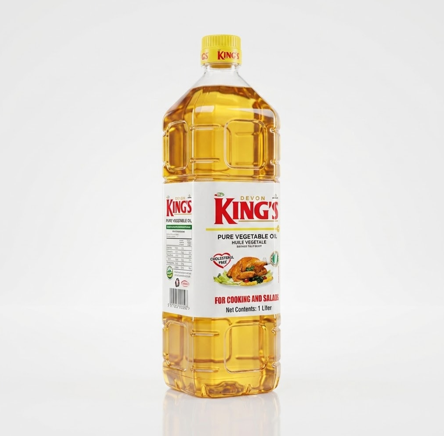Devon King’s Pure Vegetable Oil – 1L