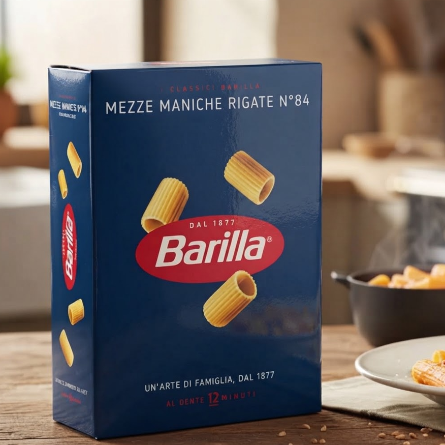 Barilla Mezze Maniche Rigate n.84 500g