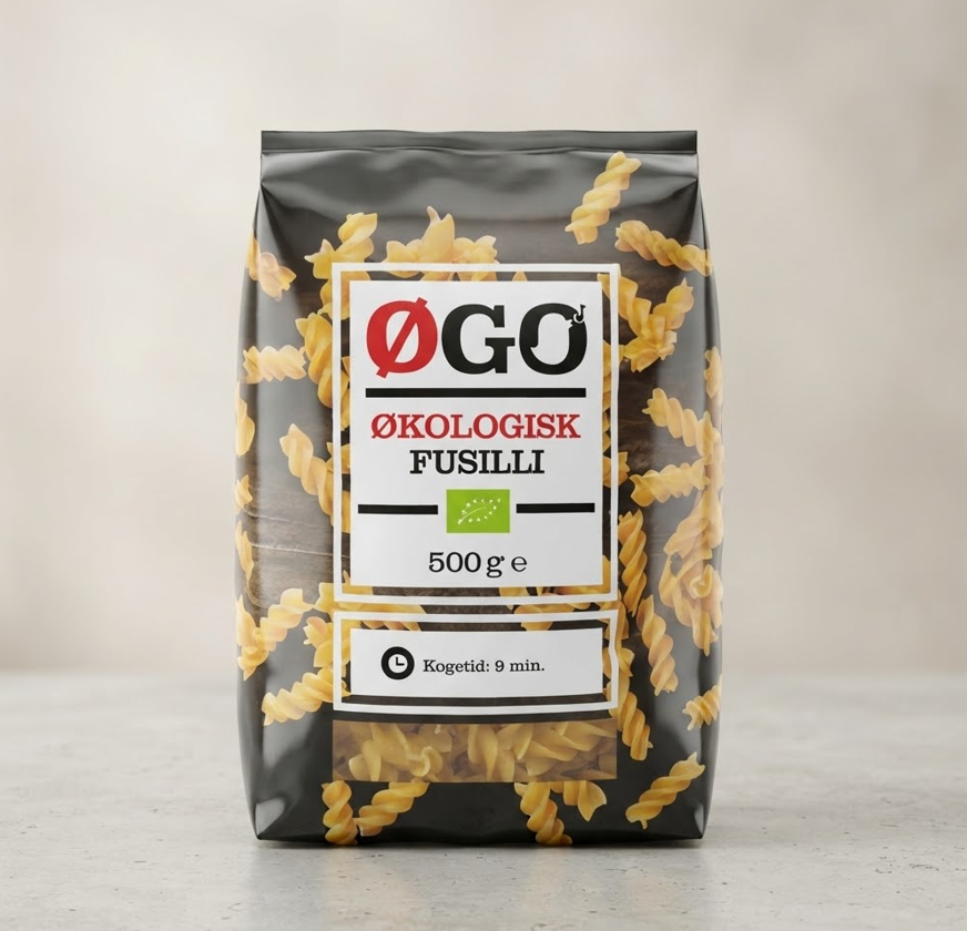 Øgo Økologisk Fusilli 500g