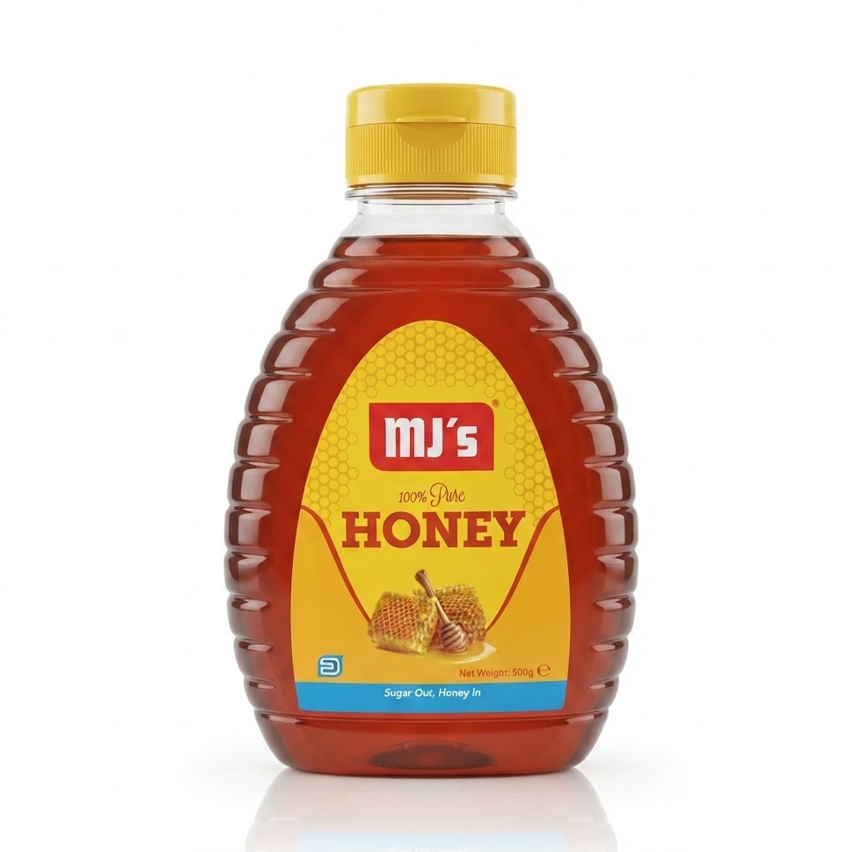 MJ's 100% Pure Honey 500g
