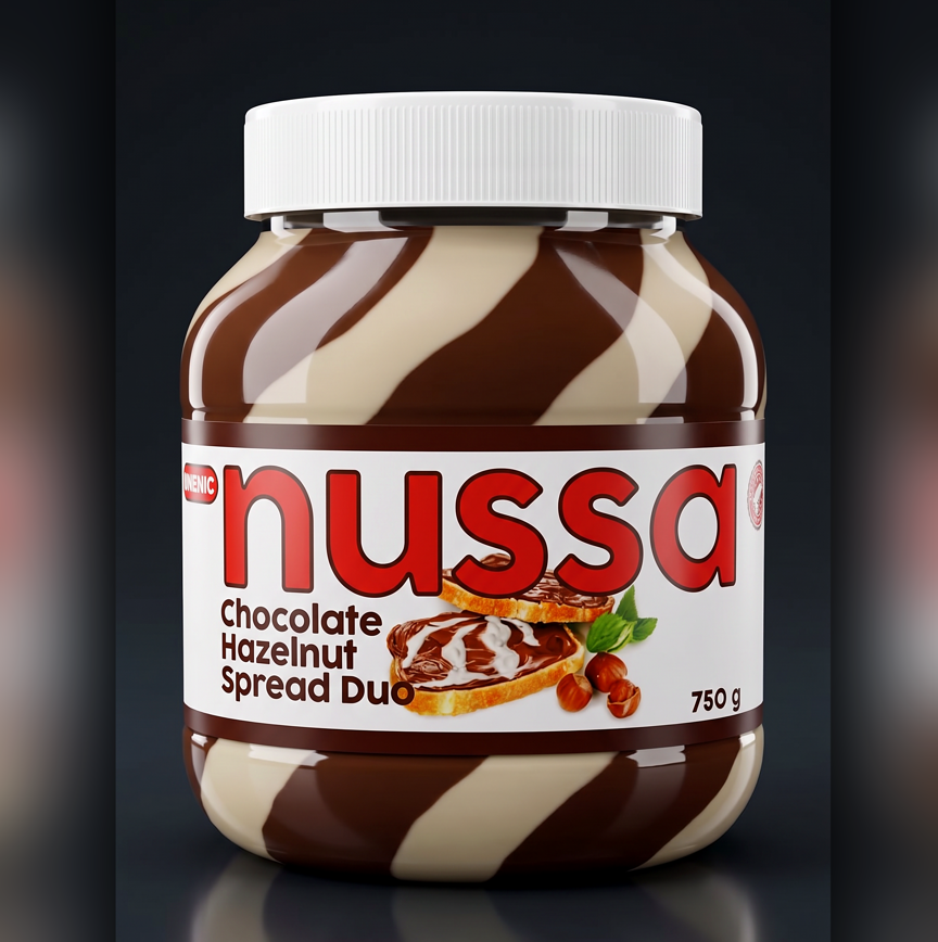 Nussa Chocolate Hazelnut Spread 750g