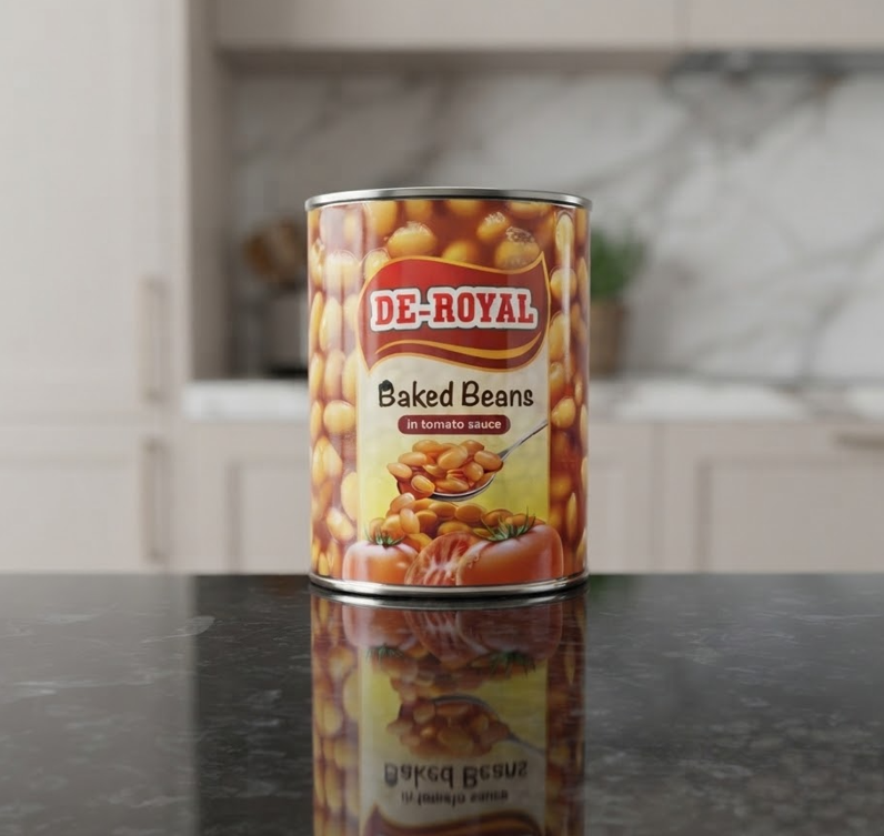 De-Royal Baked Beans In Tomato Sauce (400g)