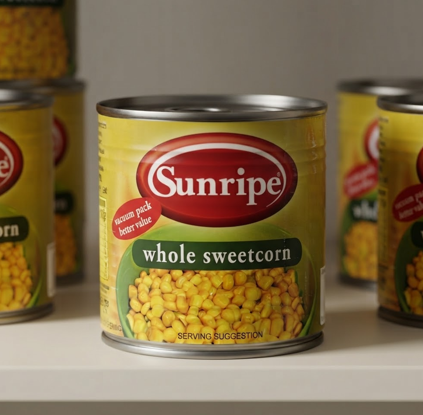Sunripe Whole Sweetcorn