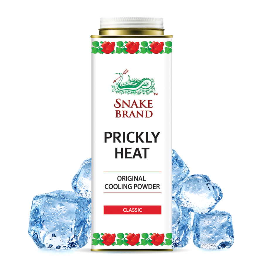 Snake Brand Prickly Heat Cooling Powder Classic – 300g