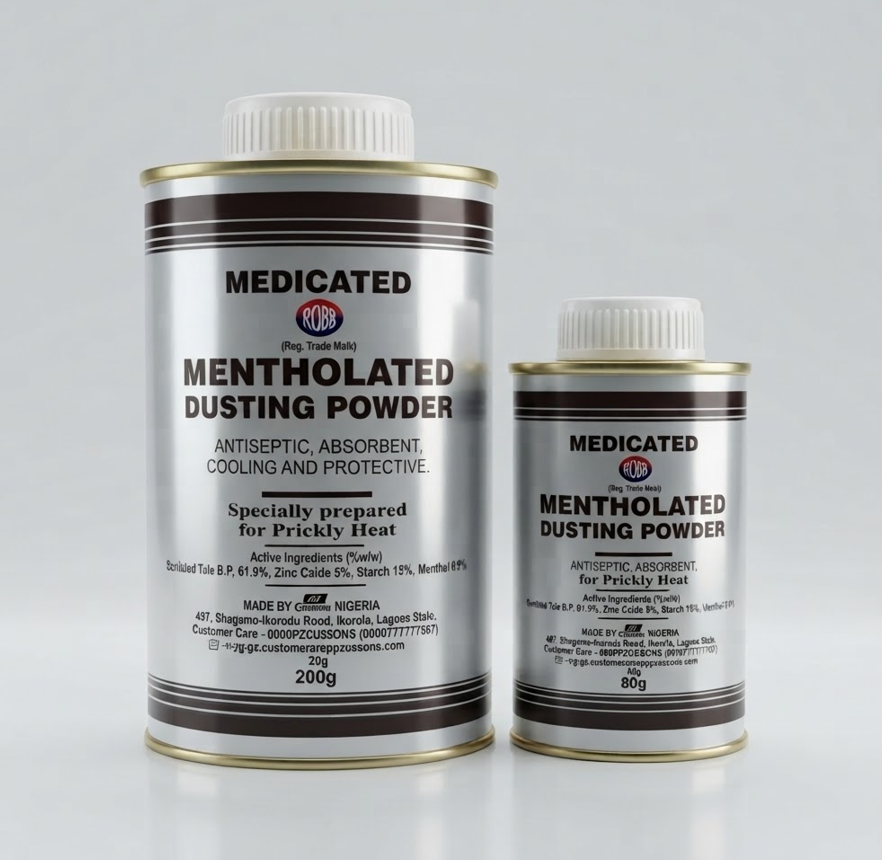 Robb Medicated Mentholated Dusting Powder