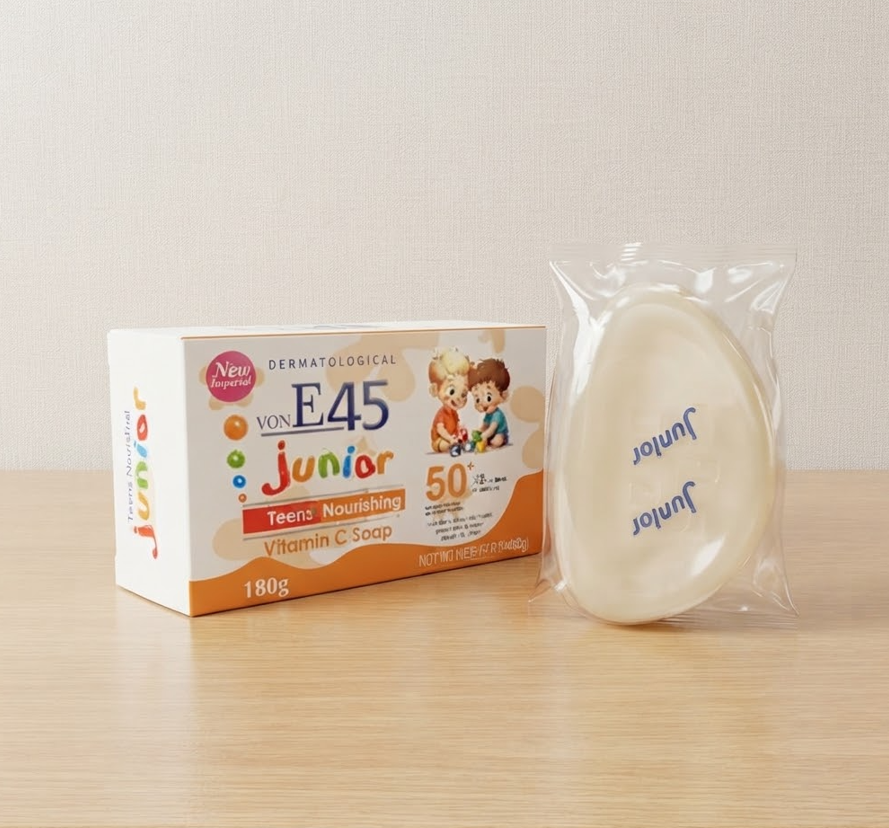 E45 Junior Teens Nourishing Vitamin C Soap (180g)